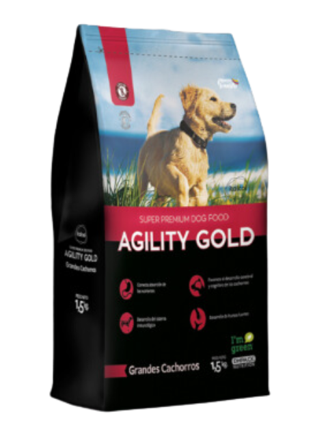 AGILITY GOLD ROJO GRAN.CACH.X 15 KG