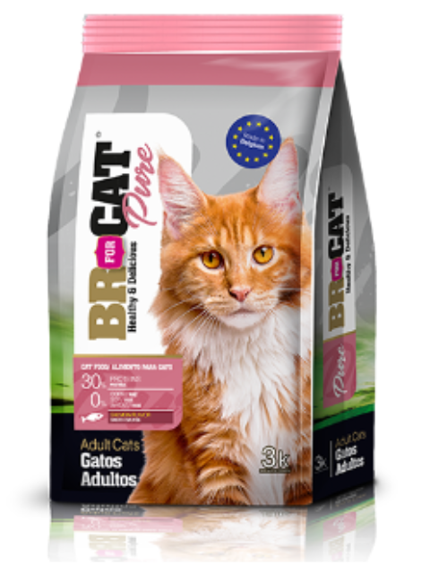 BR FOR CAT ADULTO SALMON X 3 KG