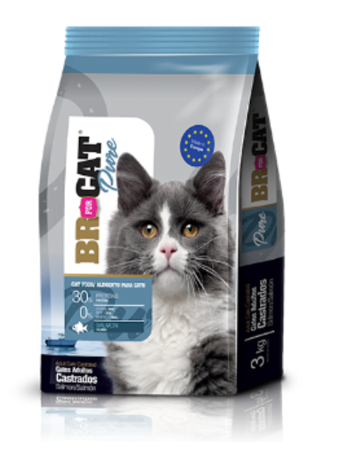 BR FOR CAT CASTRADOS SALMON X 10 KG