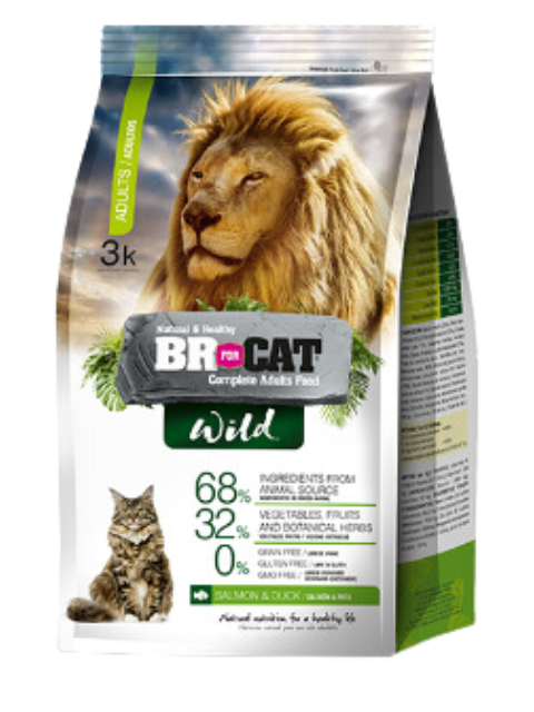 BR FOR CAT WILD ADULTO X 3 KG