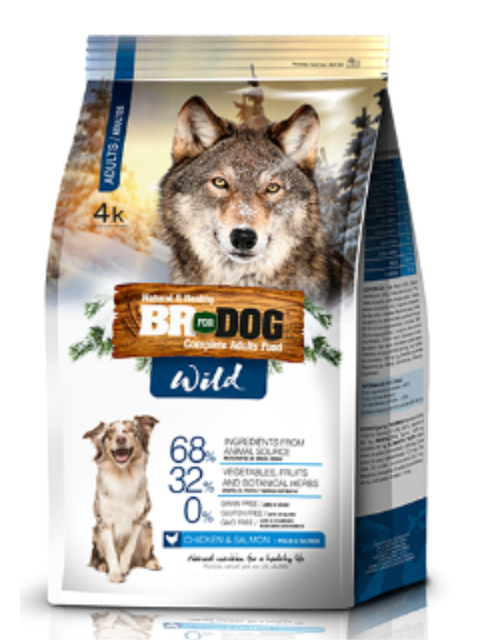 BR FOR DOG WILD ADULTO X 4 KG