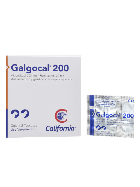 CALIF GALGOCAL 200 X 2 TAB