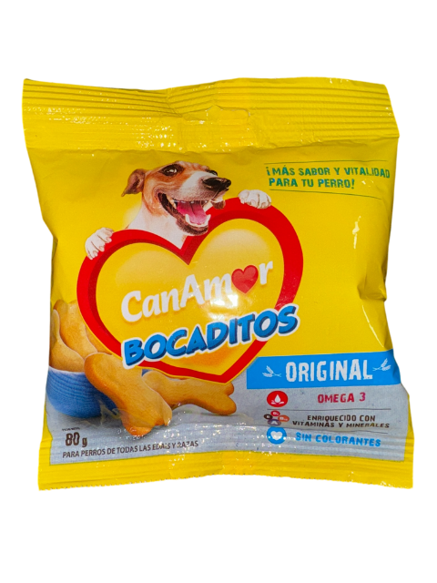 CANAMOR BOCADITOS X 80 G