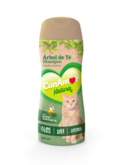 CANAMOR SHAMPOO ARBOLTE GATOS X 230 CC