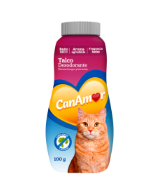 CANAMOR TALCO GATO X 100 G
