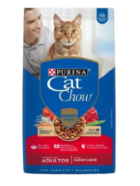 CAT CHOW CARNE X 500 G X 12 UNI