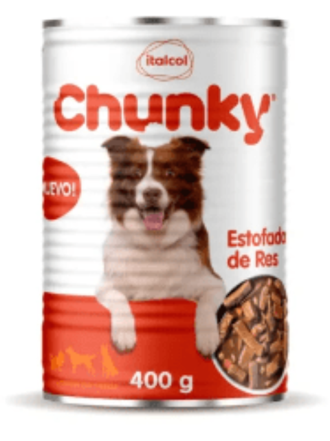 CHUNKY LATA DELIDOG ESTOFADO X 400 G X 12 UNI
