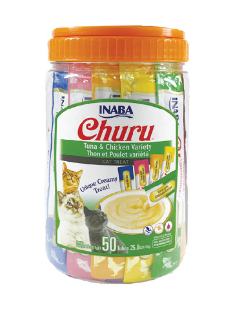 CHURU CAT BOMB. SURTIDA X 50 UNI