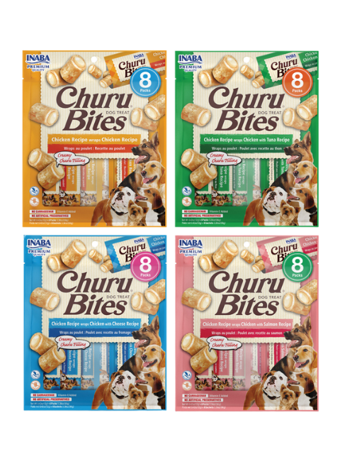 CHURU DOG BITES SURT. X 8 UNI
