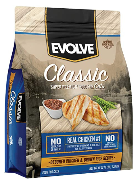 EVOLVE CAT CLASSIC CHICKEN X 6.8 KG