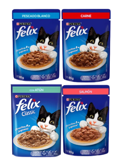 FELIX SOBRES ADULTO SURT. X 85 G