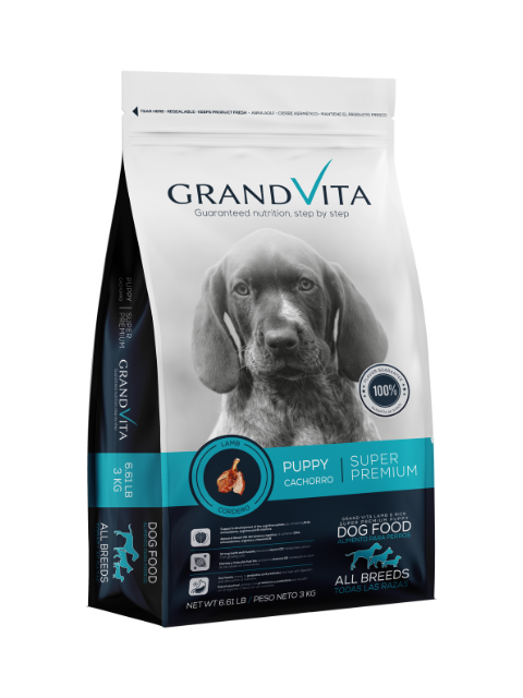 GRAND VITA CORDERO CACHORRO X 3 KG