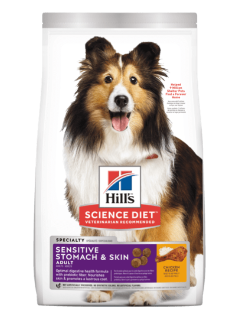 HILL´S DOG SENSITIVE STOM/SKIN X 4 LB