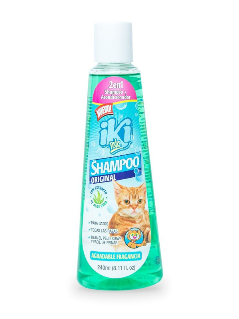 IKIPETS SHAMPOO GATO X 240 ML