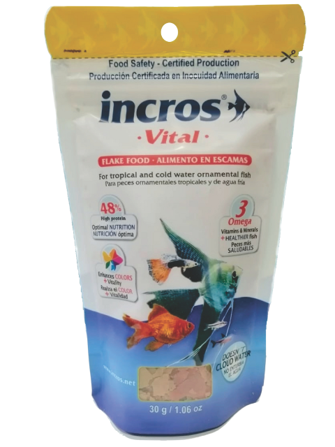 INCROS PECES X 30 G X  20 UNI