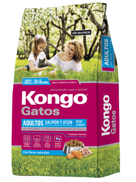 KONGO CAT SALMON ATUN X 8 KG