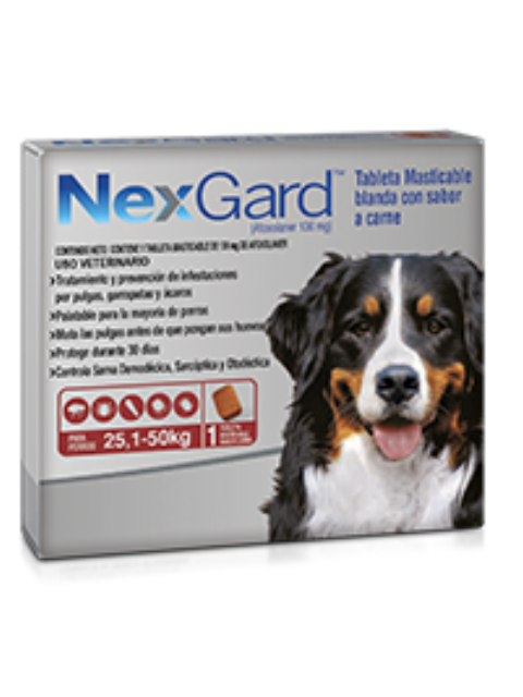 NEXGARD 25.1 A 50 KG