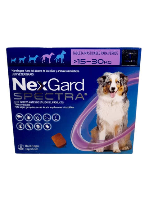 NEXGARD SPECTRA 15 A 30 KG