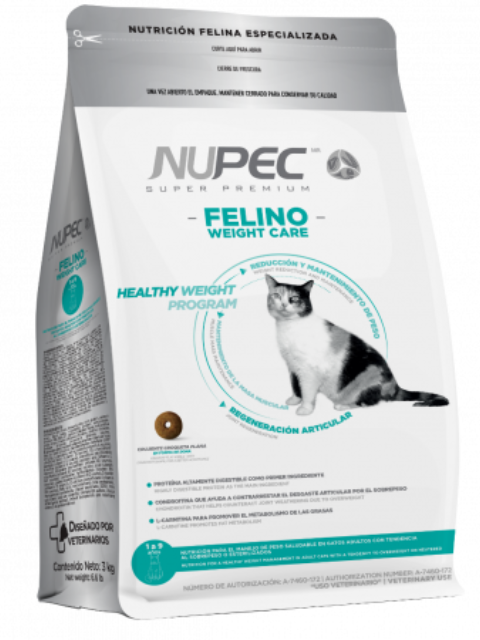 NUPEC CAT WEIGHT CARE X 1.5 KG