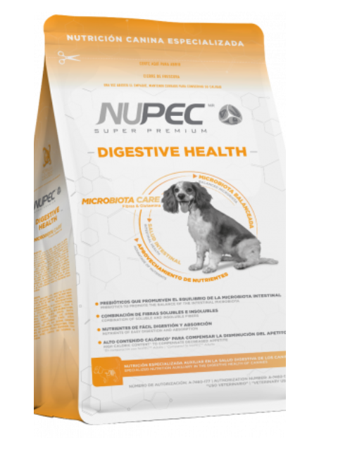 NUPEC DOG DIGESTIVE HEALTH X 2 KG