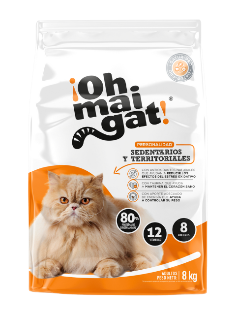 OHMAIGAT NARANJA SEDENTARIOS X 200 G X 48 UNI