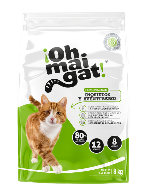 OHMAIGAT VERDE INQUIETOS X 500 G X 12 UNI