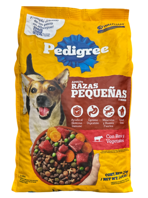 PEDIGREE ADULTO RAZ.PQÑ X 20 KG