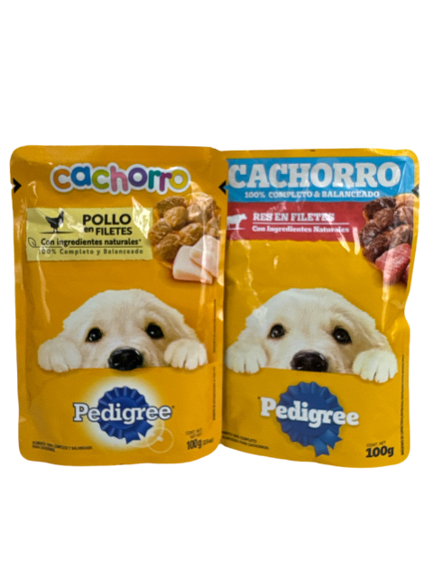 PEDIGREE SOBRE CACHORRO SURT. X  85 GR