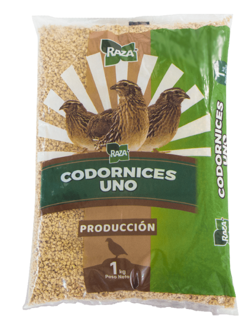 RAZA CODORNICES X 1 KG X 20 UNI