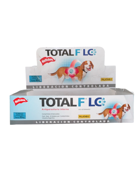 TOTAL FLC BLISTER PERRO PEQ X 2 TAB