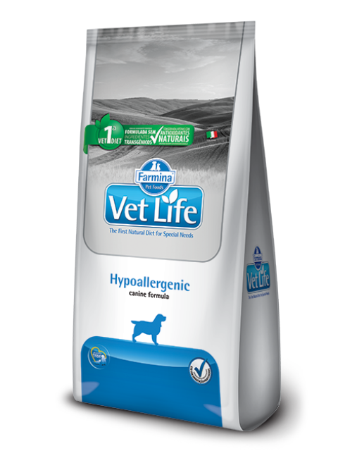 VET LIFE DOG HYPOALLERGENIC  X 2 KG