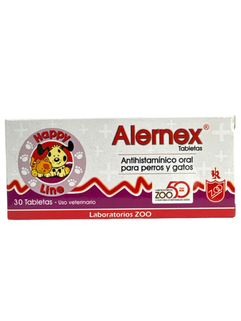 ZOO ALERNEX CAJA X 30 TAB