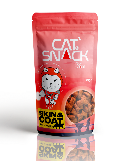 CAT´SNACK BY CAT´SPACE SKIN & COAT X 70 G