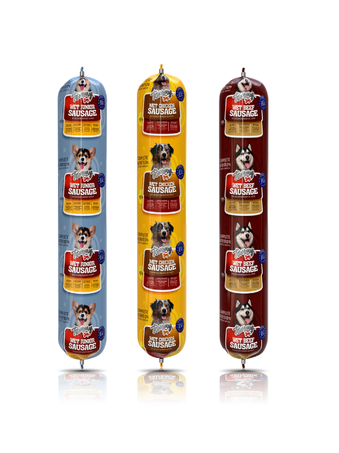 TOMMY DOG SALCHICHON SURT. X 450 G
