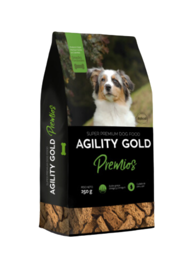 [29U] AGILITY GOLD PREMIOS PERRO X 250 G