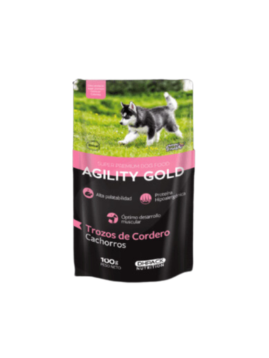 AGILITY GOLD SOBRES CACHORRO X 100 G X 12 UNI