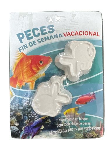 ALIMENTO VACACIONAL PECES X 7 DIAS
