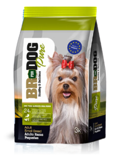 [144U] BR FOR DOG ADULTO RAZ.PQÑ X 3 KG