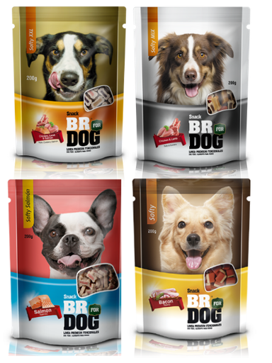 [158U] BR FOR DOG SNACK SOFTY SURT. X 200 G