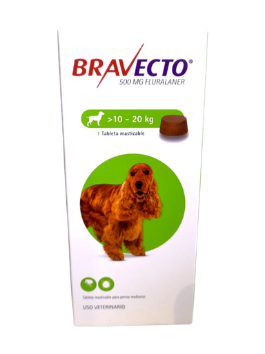 [169U] BRAVECTO MEDIUM DE 10 A 20 K