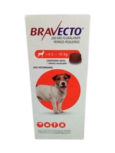 [170U] BRAVECTO SMALL DE 4.5 A 10 K