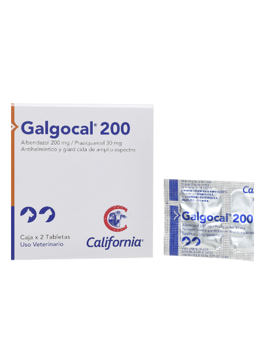 [174U] CALIF GALGOCAL 200 X 2 TAB
