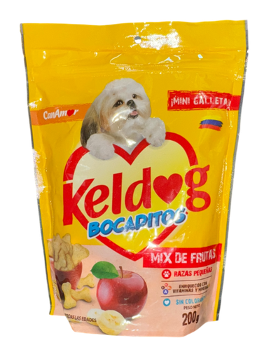 [182U] CANAMOR BOCADITOS MIX FRUTAS X 200 G