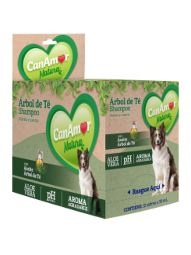 [197U] CANAMOR SHAMPOO ARBOLTE SOBRES X 12 UNI