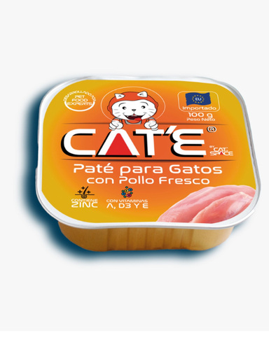 CAT´E BY CAT´SPACE PATE CHICKEN X 100G