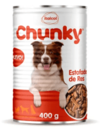 CHUNKY LATA DELIDOG ESTOFADO X 400 G X 12 UNI