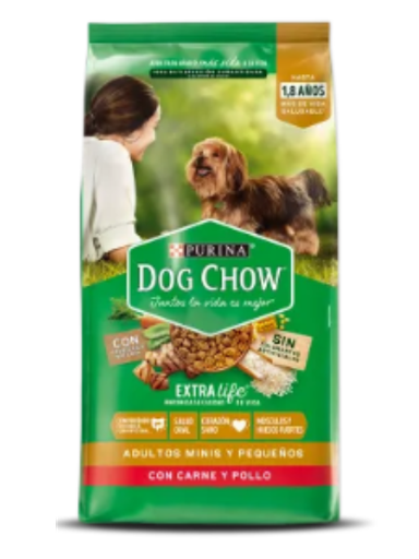 DOG CHOW ADUL AMARI. MIN&PQÑ X 1 KG X 8 UNI OFERTA