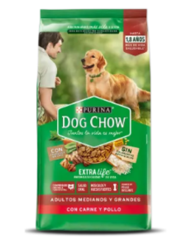 [320U] DOG CHOW ADUL ROJO M&G X 22,7 KG OFERTA