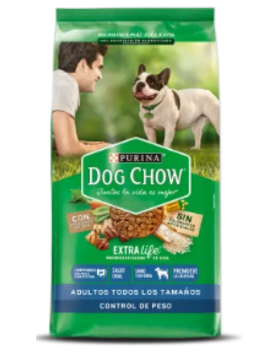 [338U] DOG CHOW CONTROL PESO X 17 KG