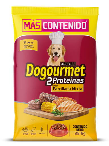 [358U] DOGOURMET PARRILLADA MIXTA X 25 KG